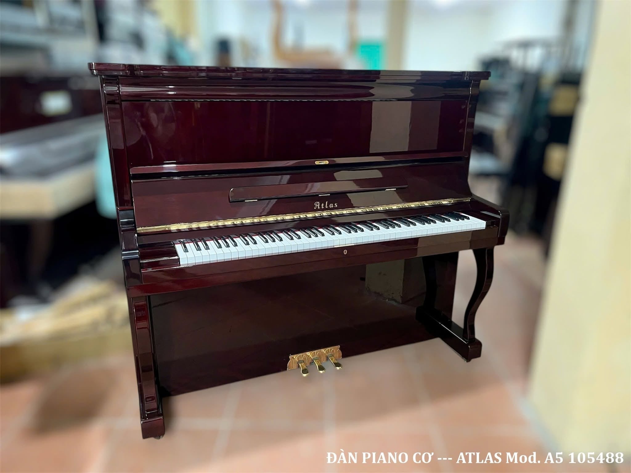 Đàn Piano Cơ Upright Atlas A5V
