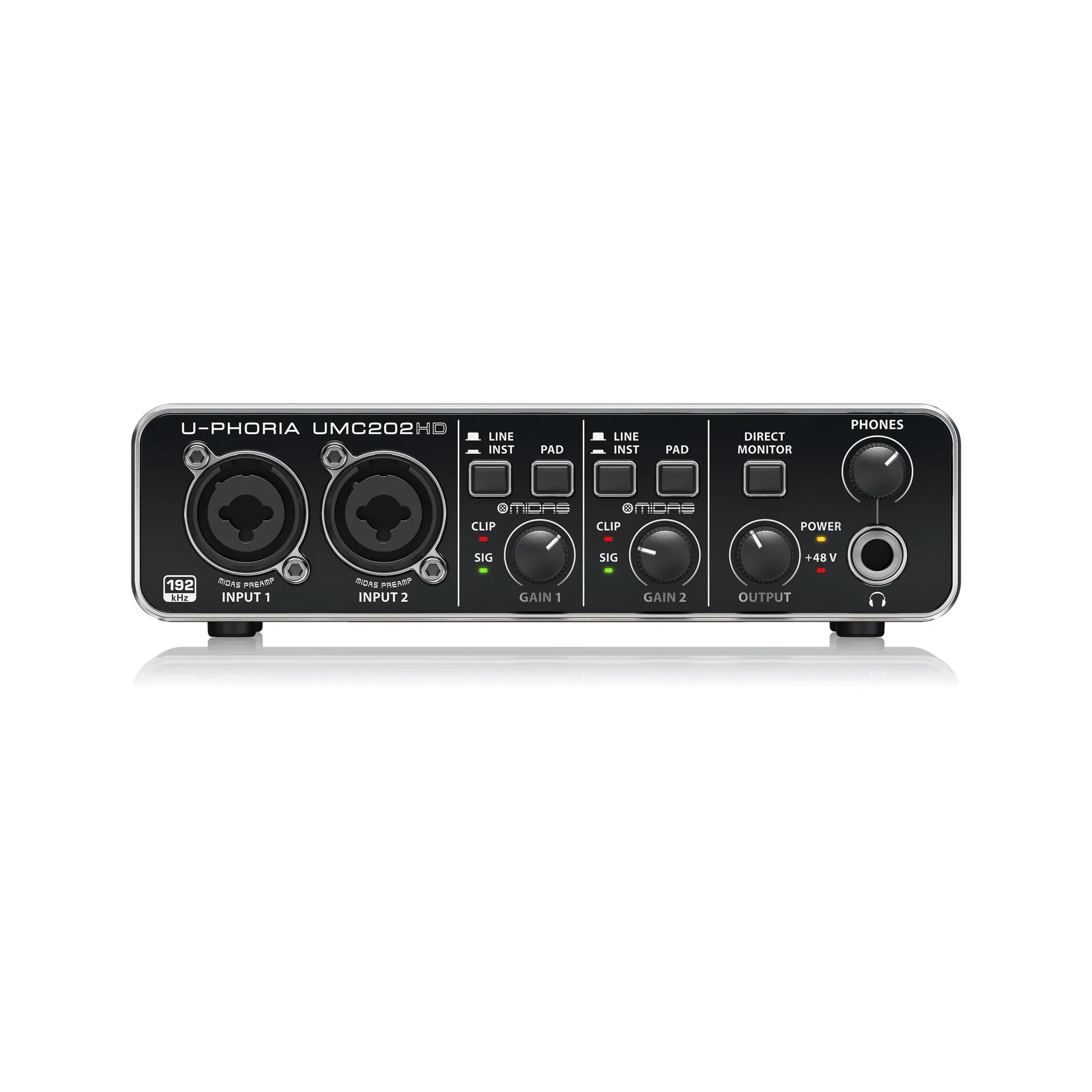Audio Interface Behringer U PHORIA UMC202HD