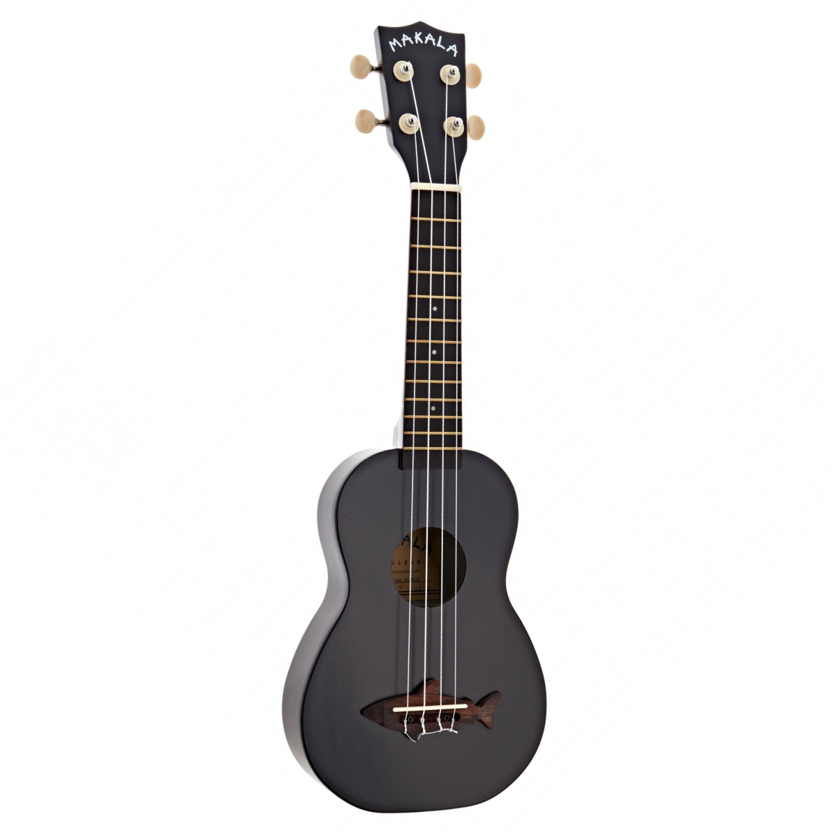 Đàn Ukulele Kala Makala Shark Soprano, Blacktip MK-SS/BLK
