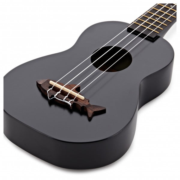 Đàn Ukulele Kala Makala Shark Soprano, Blacktip MK-SS/BLK