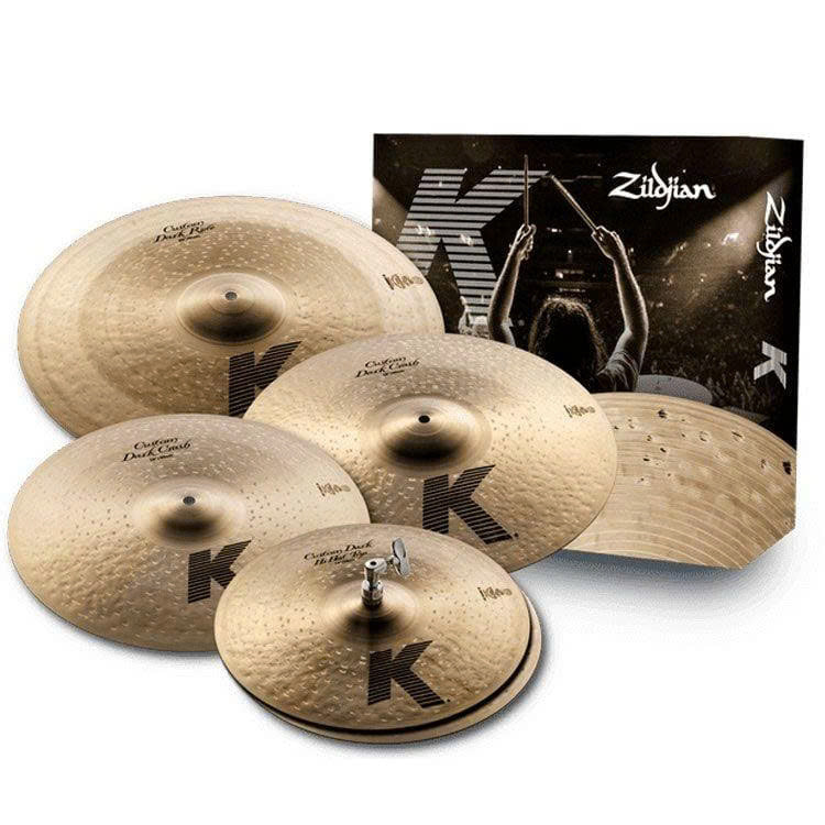 Bộ Cymbal Zildjian K Family Custom Dark Pack KCD900