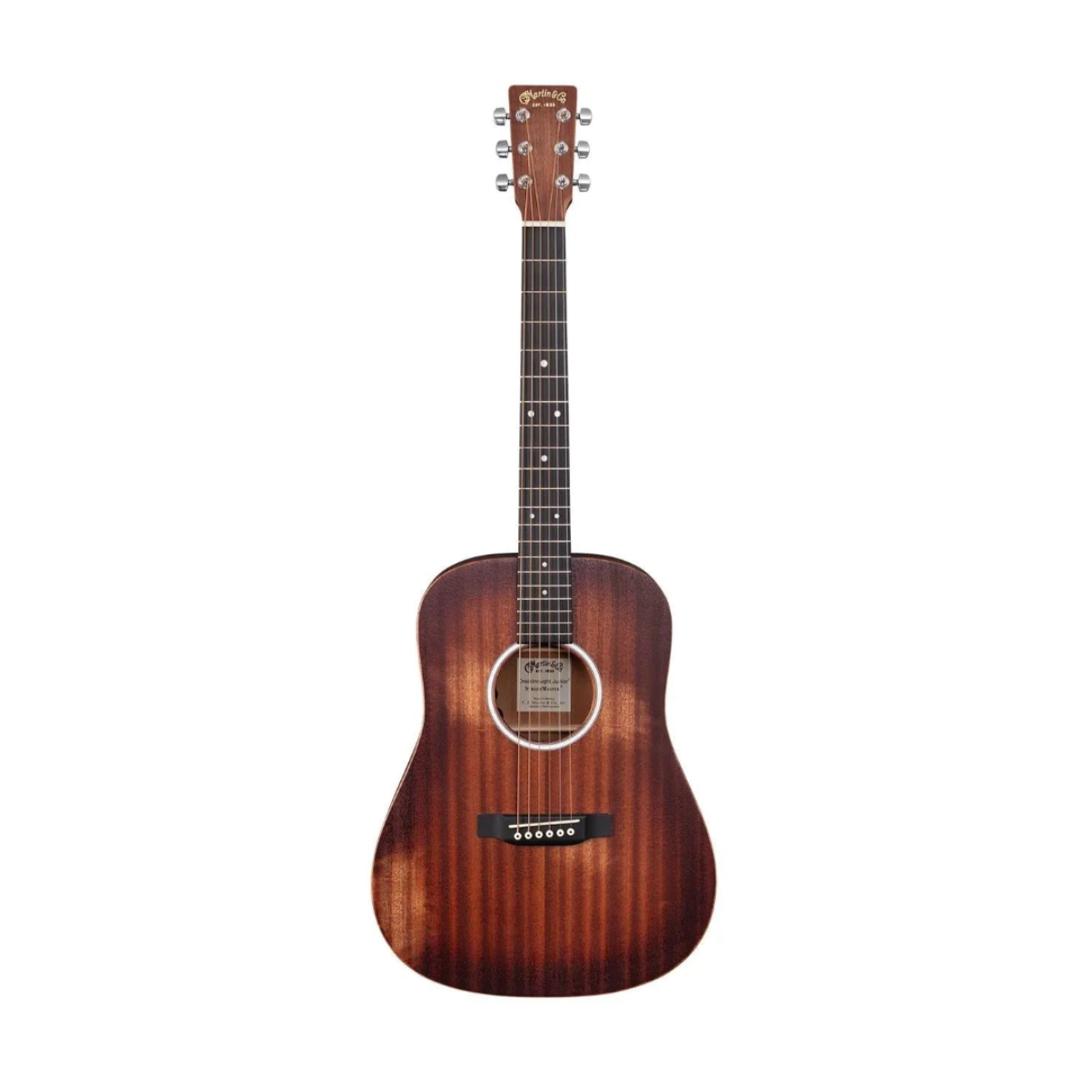 Martin DJR-10E StreetMaster Acoustic-Electric Guitar w/Bag, Natural