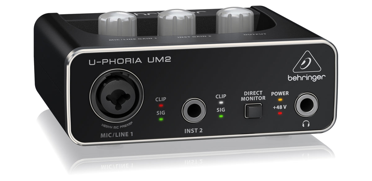 Soundcard Behringer U-PHORIA UM2 – Audio Interface