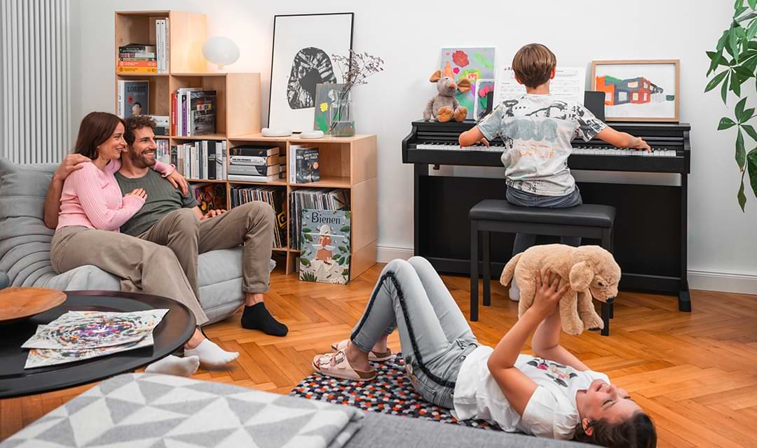 Đàn Piano Điện Kawai CX202, Premium Satin Black