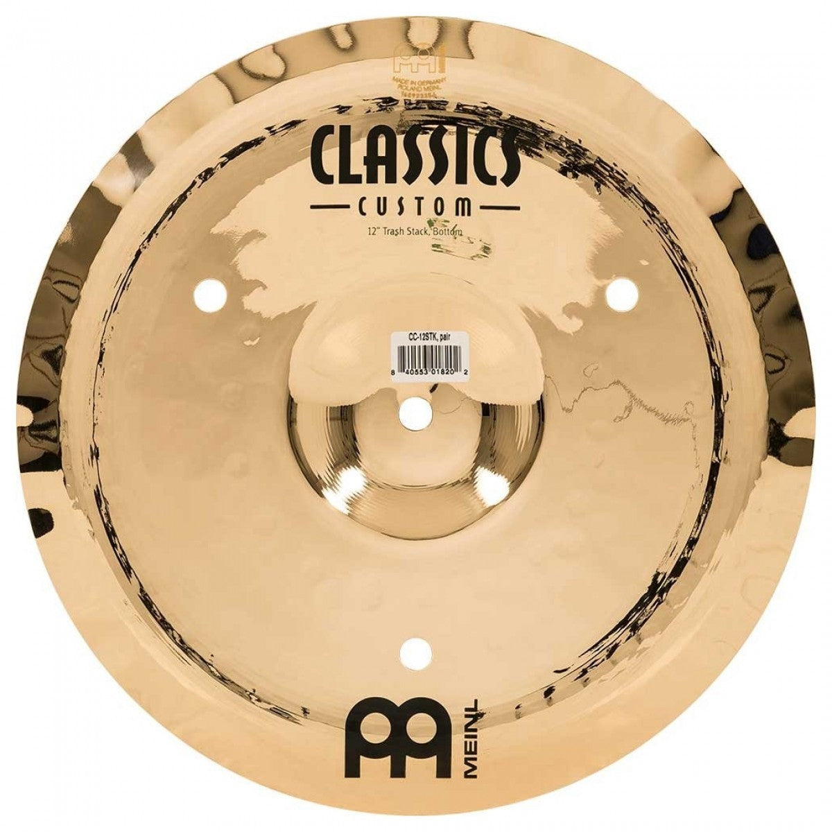 Cymbal Effects Meinl Classics Custom 12 Trash Stack