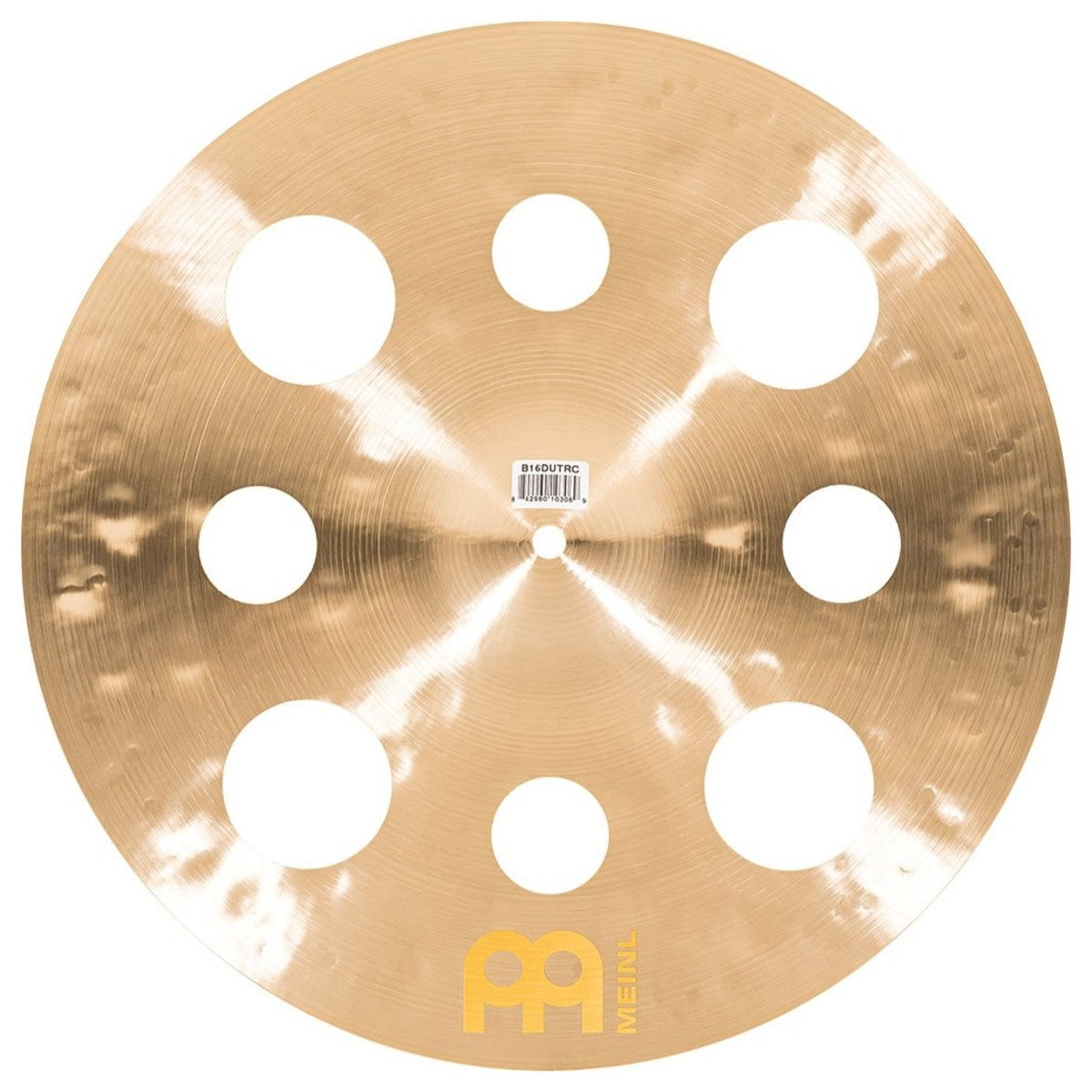 Cymbal Meinl B16DUTRC Byzance Extra Dry 16, Dual Trash Crash