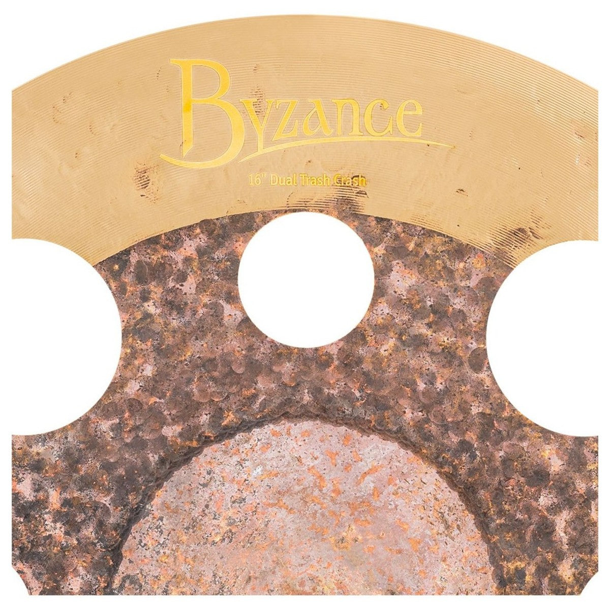 Cymbal Meinl B16DUTRC Byzance Extra Dry 16, Dual Trash Crash