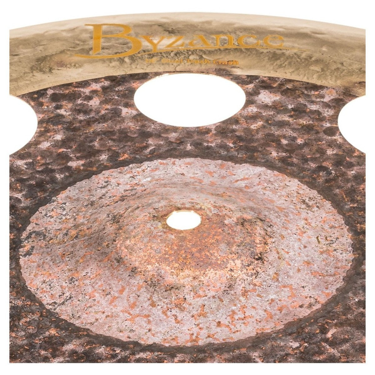 Cymbal Meinl B16DUTRC Byzance Extra Dry 16, Dual Trash Crash