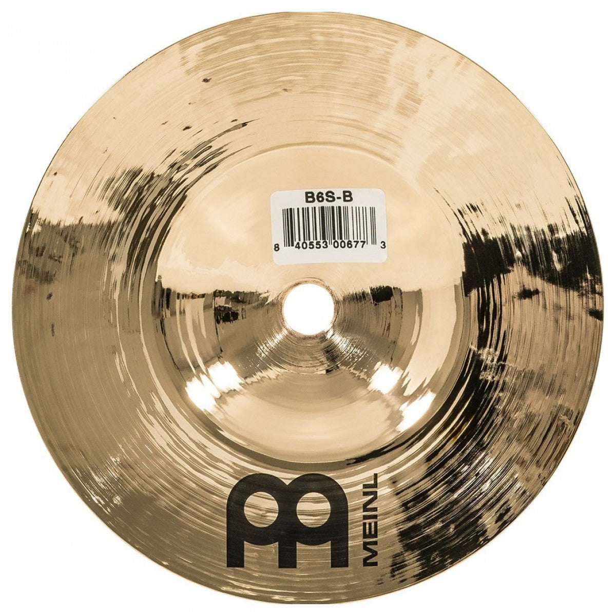 Cymbal Meinl B6S-B, Byzance Brilliant 6 Splash