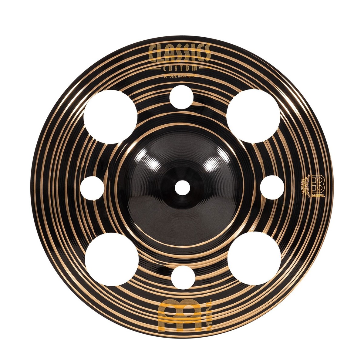 Cymbal Meinl CC10DATRS, Classics Custom 10 Dark Trash Splash