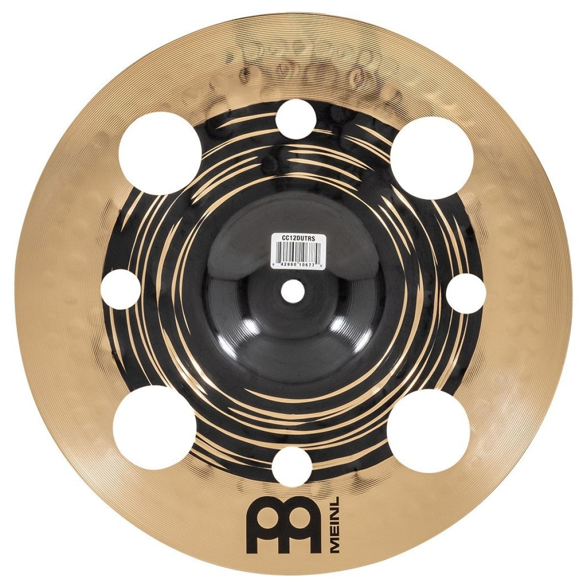 Cymbal Meinl CC12DUTRS, Classics Custom Dual 12'' Trash Splash