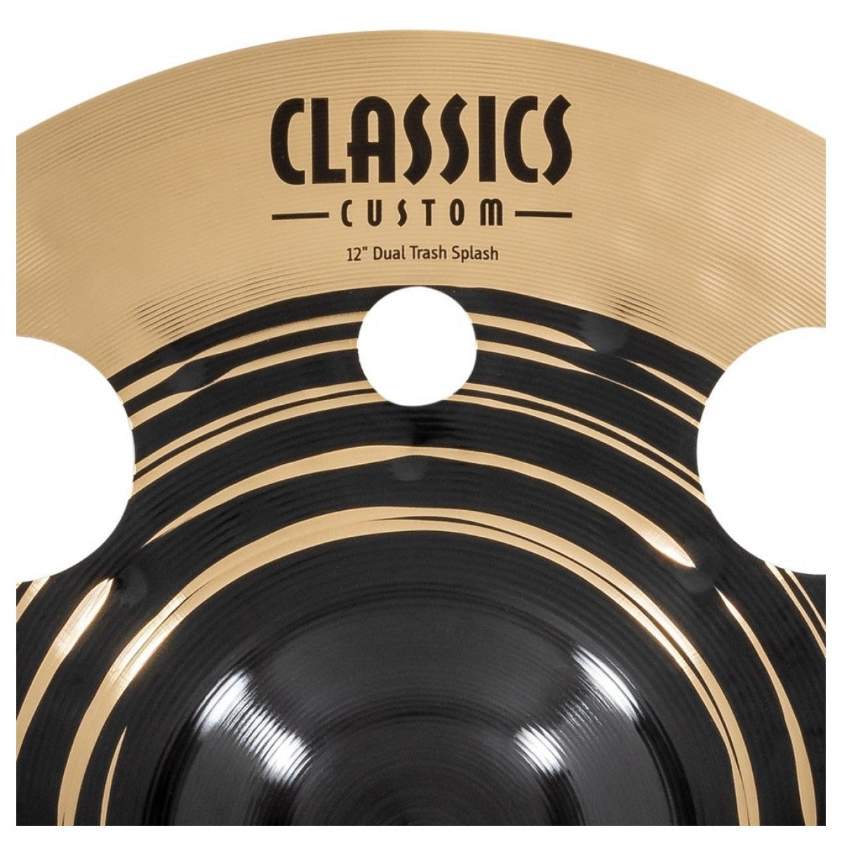 Cymbal Meinl CC12DUTRS, Classics Custom Dual 12'' Trash Splash