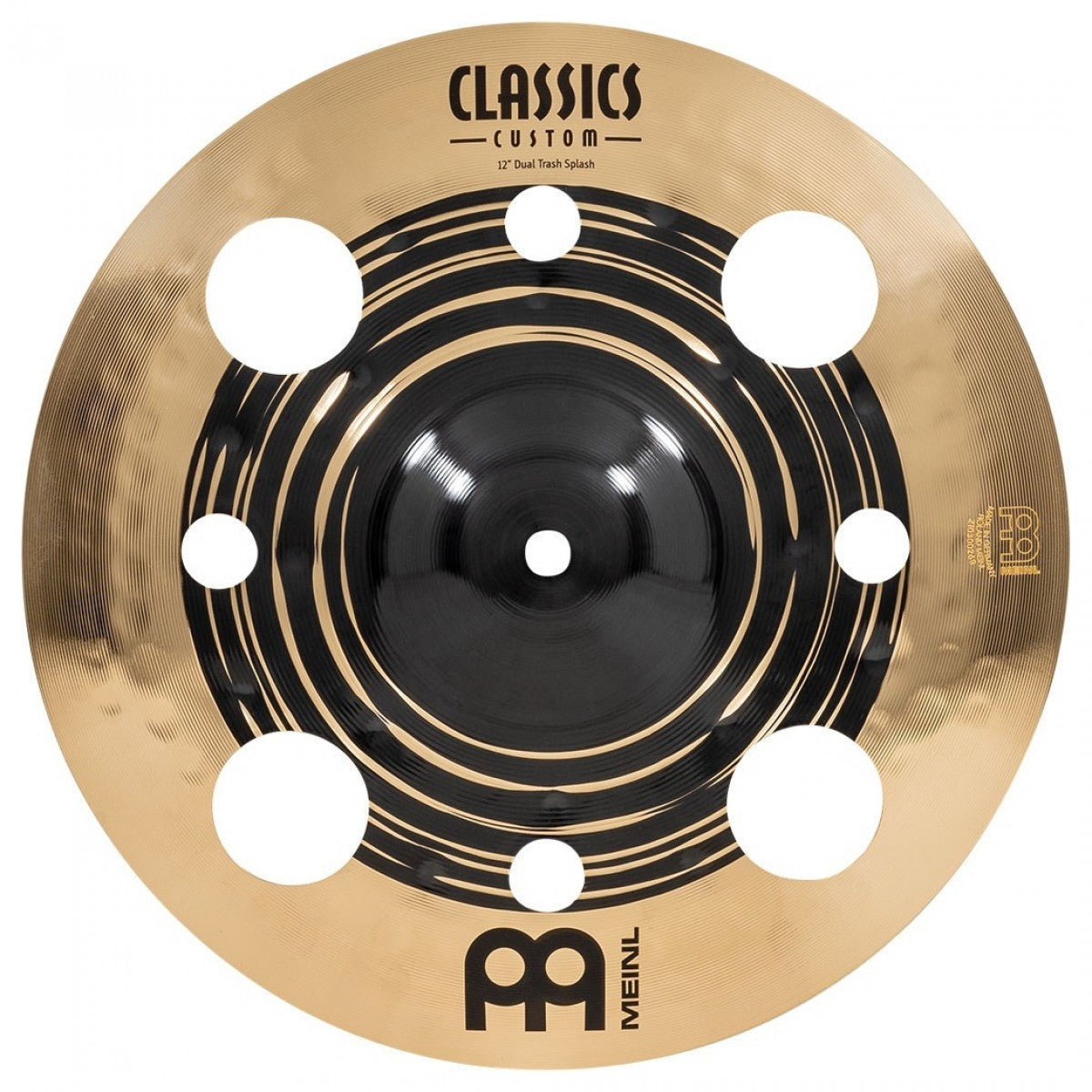 Cymbal Meinl CC12DUTRS, Classics Custom Dual 12'' Trash Splash