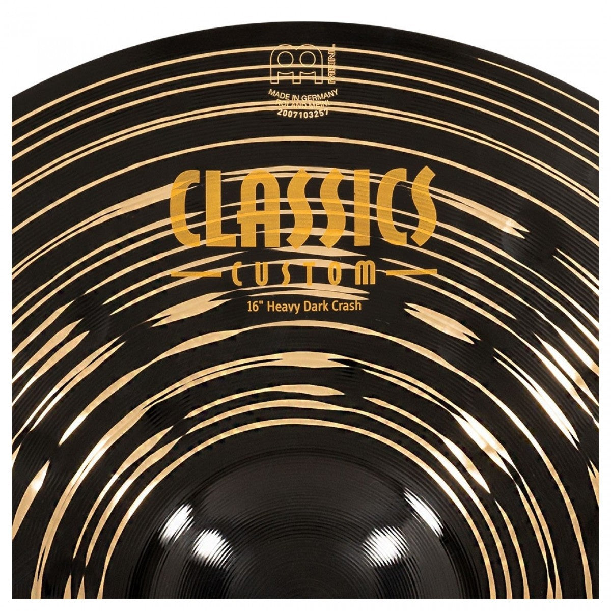 Cymbal Meinl CC16HDAC Classics Custom Dark 16, Heavy Crash