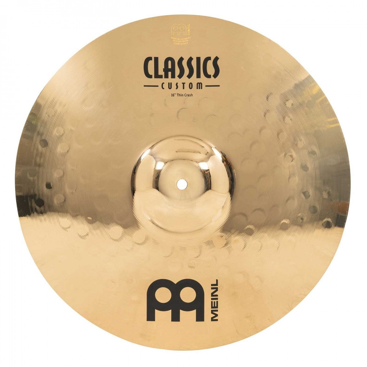 Cymbal Meinl CC16TC-B Classics Custom 16, Thin Crash