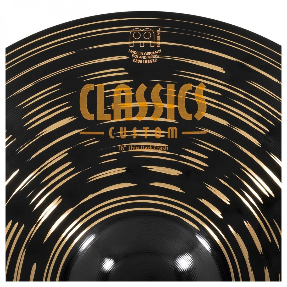 Cymbal Meinl CC16TDAC Classics Custom Dark 16, Thin Crash