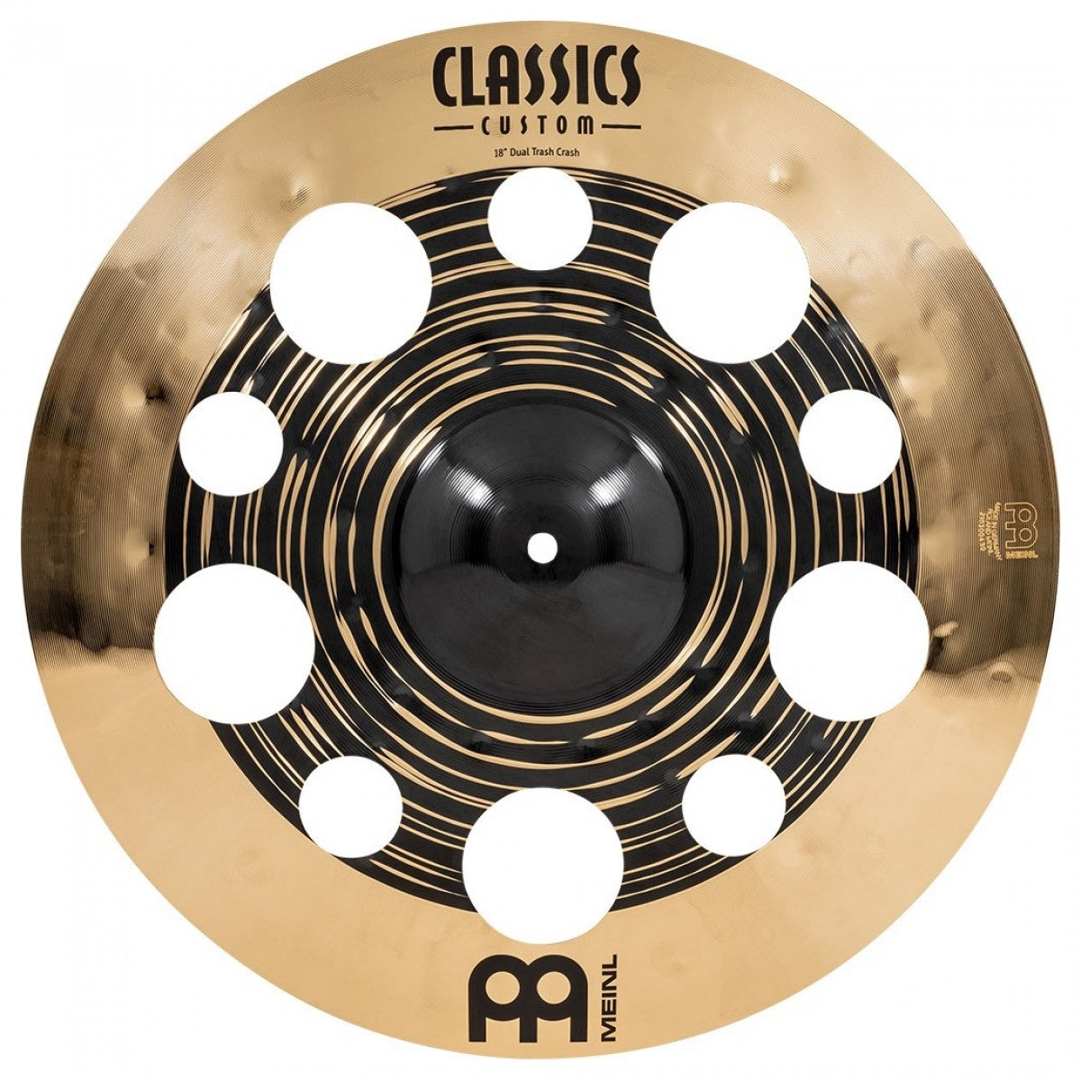 Cymbal Meinl CC18DUTRC Classics Custom Dual 18'', Trash Crash