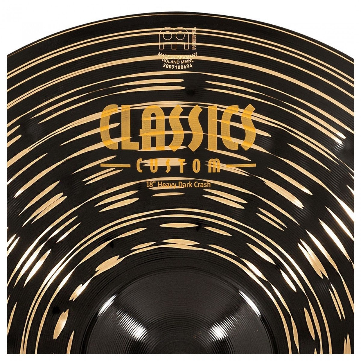 Cymbal Meinl CC18HDAC Classics Custom Dark 18, Heavy Crash