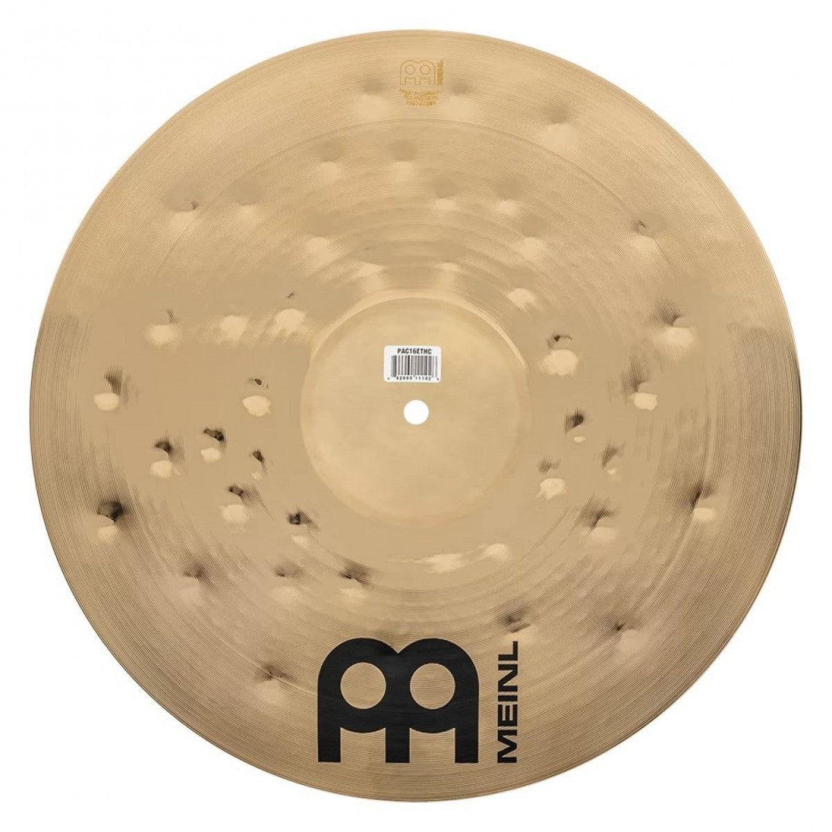 Cymbal Meinl PAC16ETHC Pure Alloy Custom 16, Extra Thin Hammered Crash