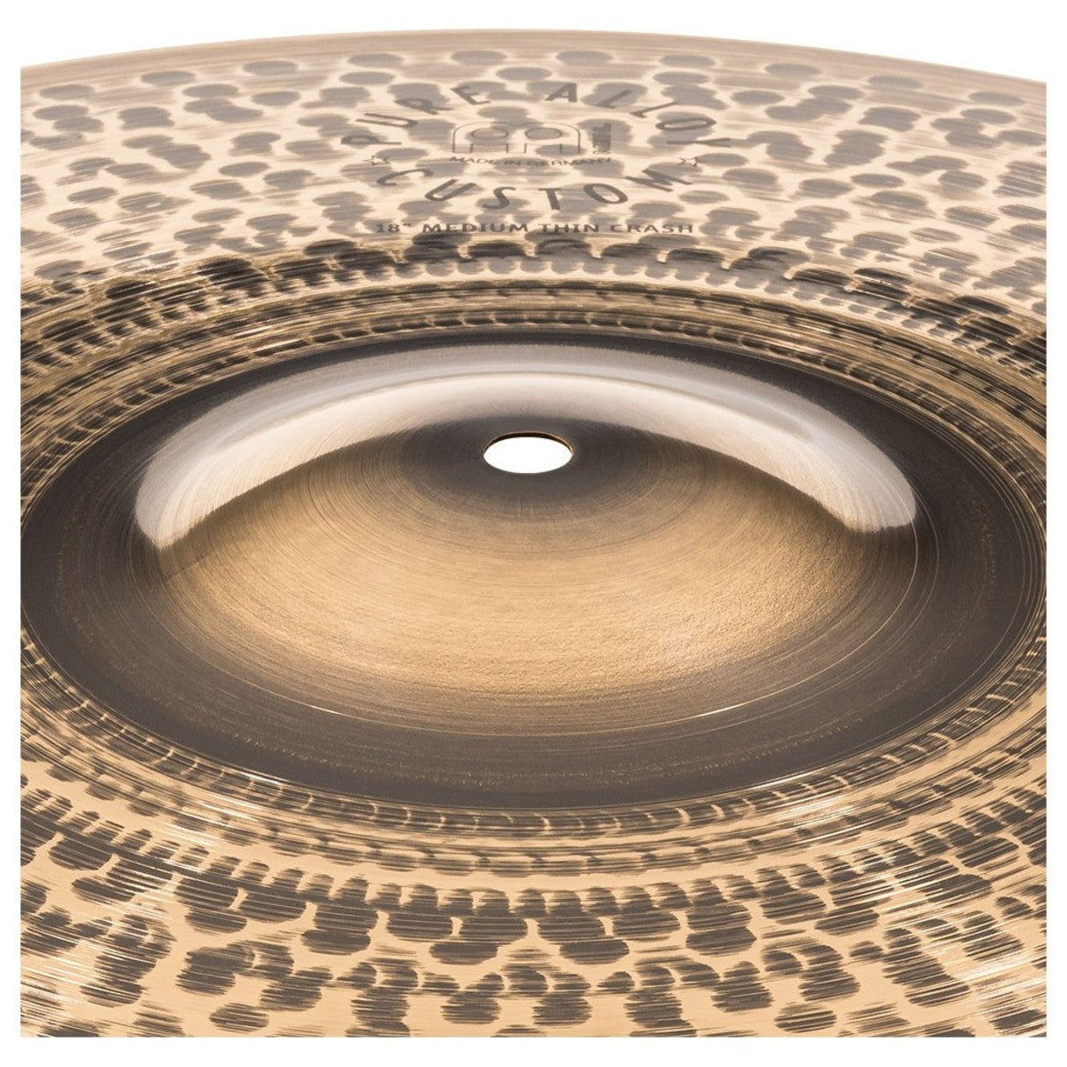 Cymbal Meinl PAC18MTC Pure Alloy Custom 18, Medium Thin Crash