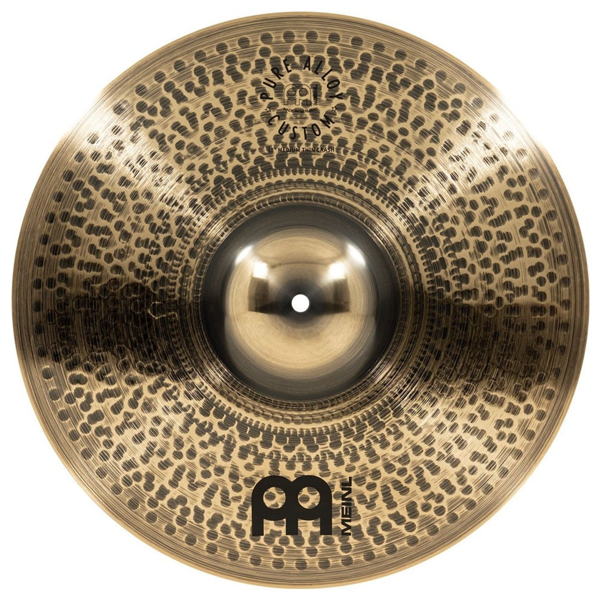 Cymbal Meinl PAC18MTC Pure Alloy Custom 18, Medium Thin Crash