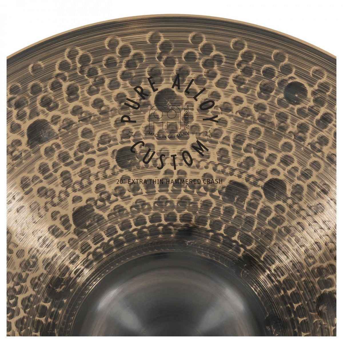 Cymbal Meinl PAC20ETHC Pure Alloy Custom 20, Extra Thin Hammered Crash