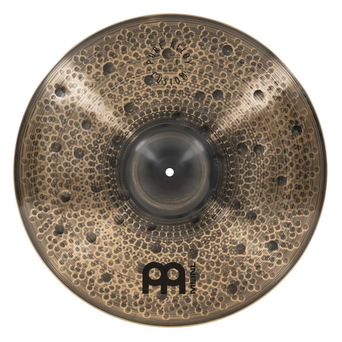 Cymbal Meinl PAC20ETHC Pure Alloy Custom 20, Extra Thin Hammered Crash