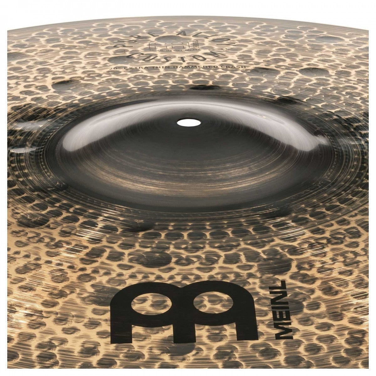 Cymbal Meinl PAC20ETHC Pure Alloy Custom 20, Extra Thin Hammered Crash