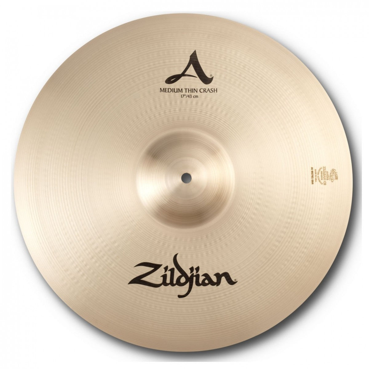 Cymbal Zildjian A0231 A 17'', Medium Thin Crash