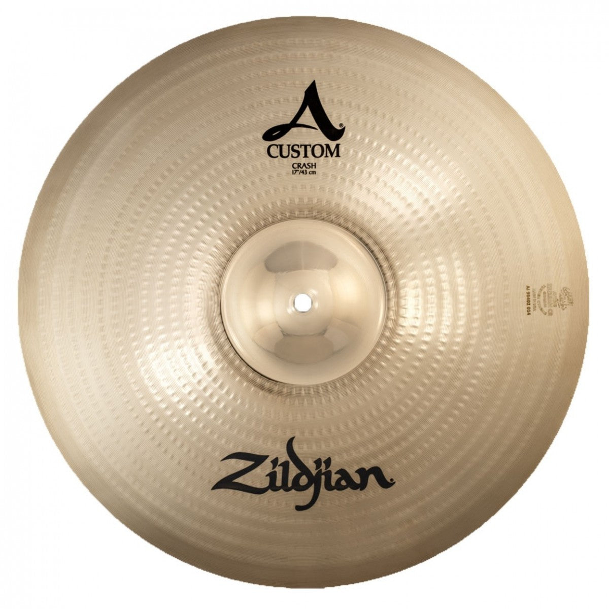 Cymbal Zildjian A20515 A Custom 17'', Crash, Brilliant Finish