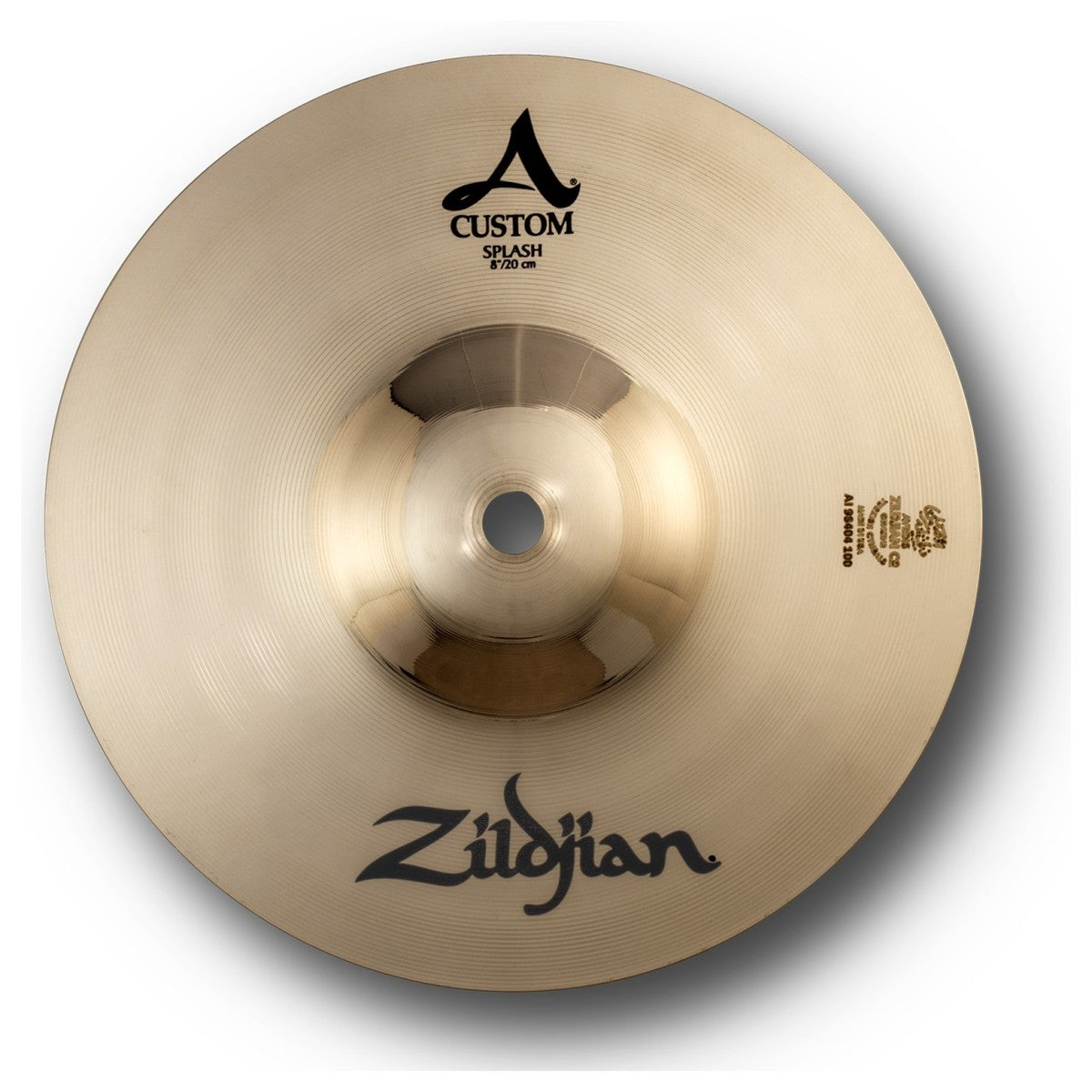 Cymbal Zildjian A20540, A Custom 8'' Splash, Brilliant Finish