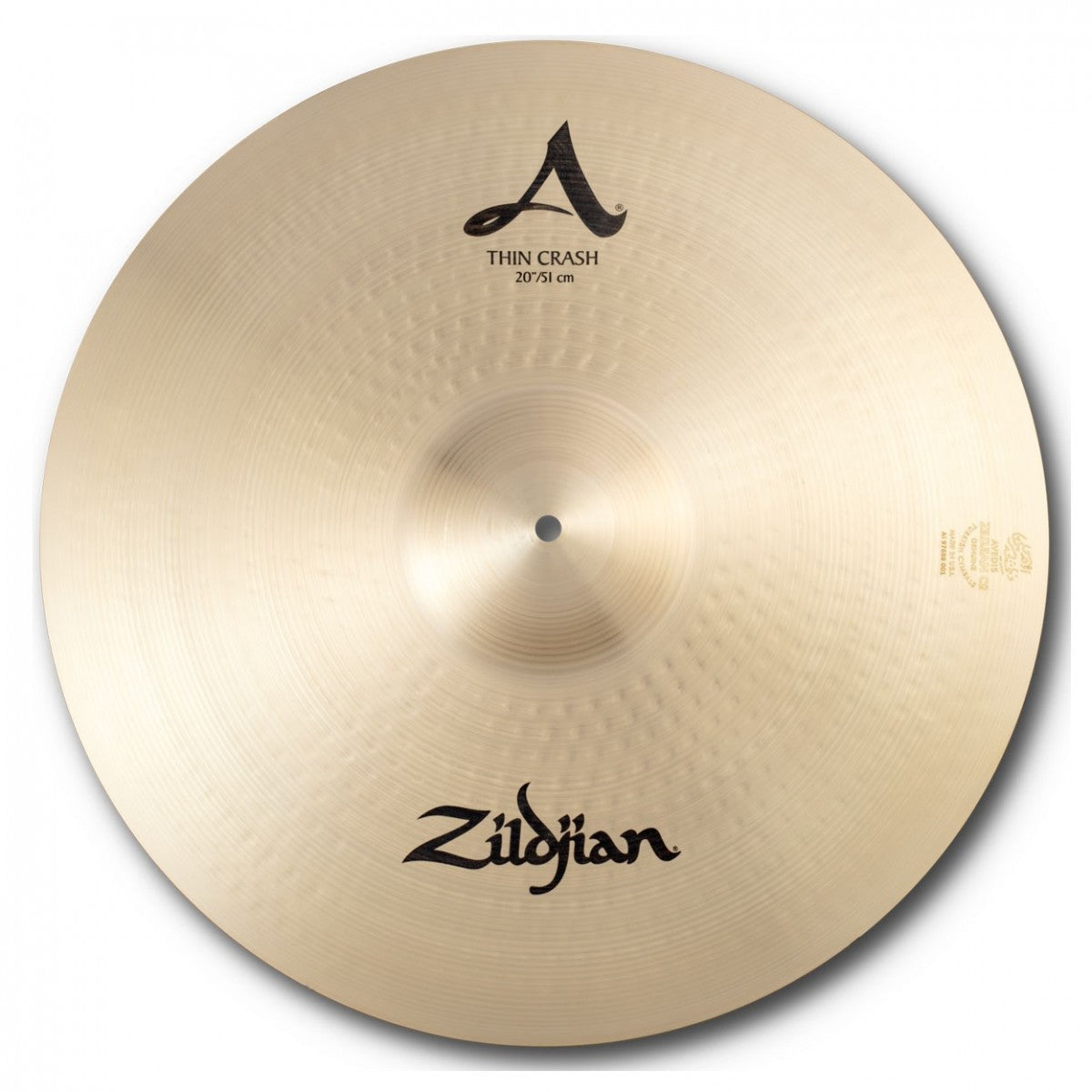 Cymbal Zildjian A 20'', Thin Crash