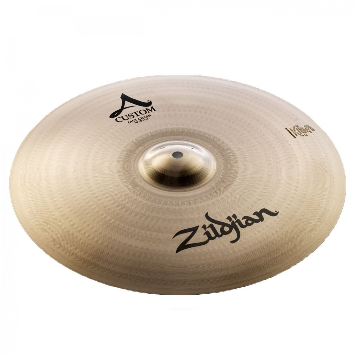 Cymbal Zildjian A Custom 16'', Fast Crash, Brilliant Finish