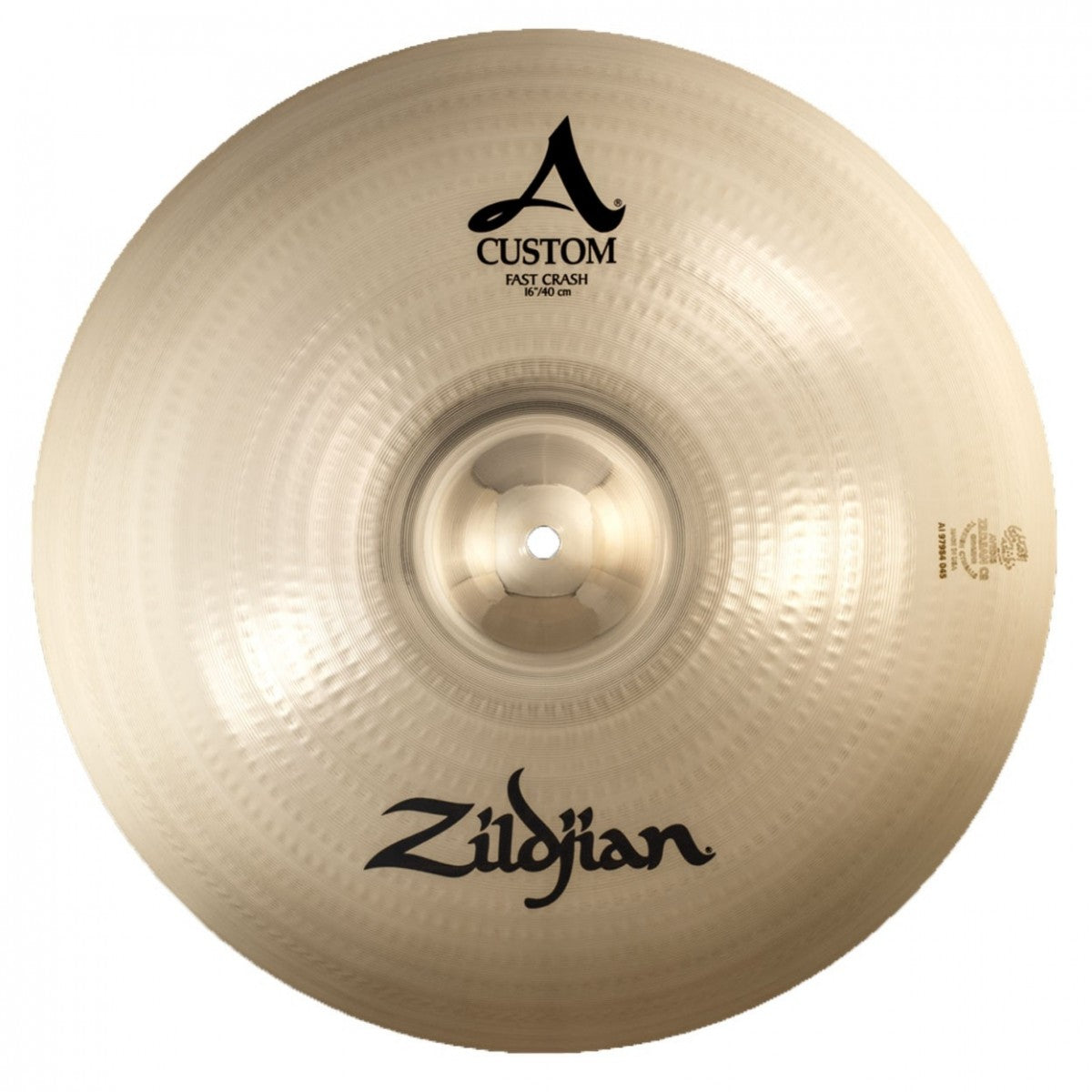Cymbal Zildjian A Custom 16'', Fast Crash, Brilliant Finish