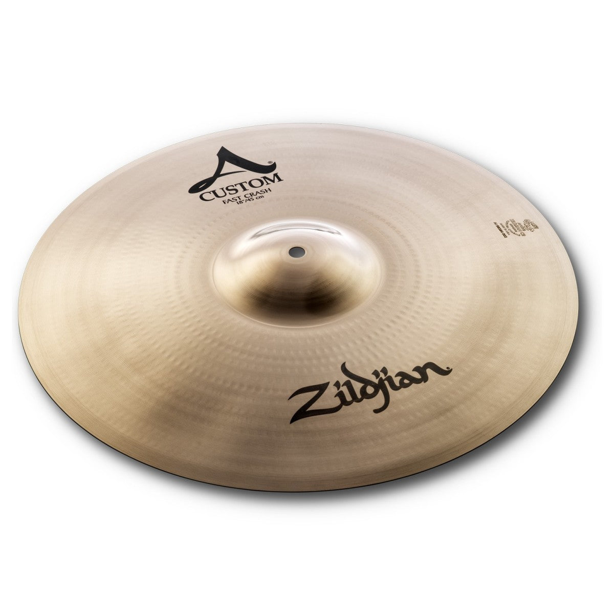 Cymbal Zildjian A Custom 18'', Fast Crash, Brilliant Finish