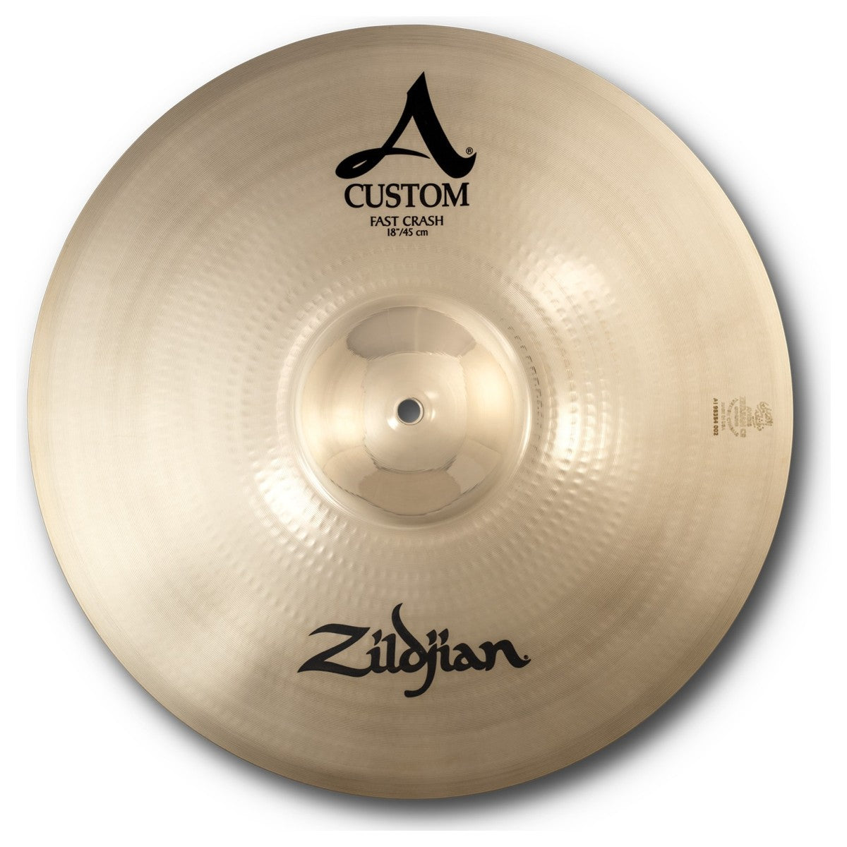 Cymbal Zildjian A Custom 18'', Fast Crash, Brilliant Finish