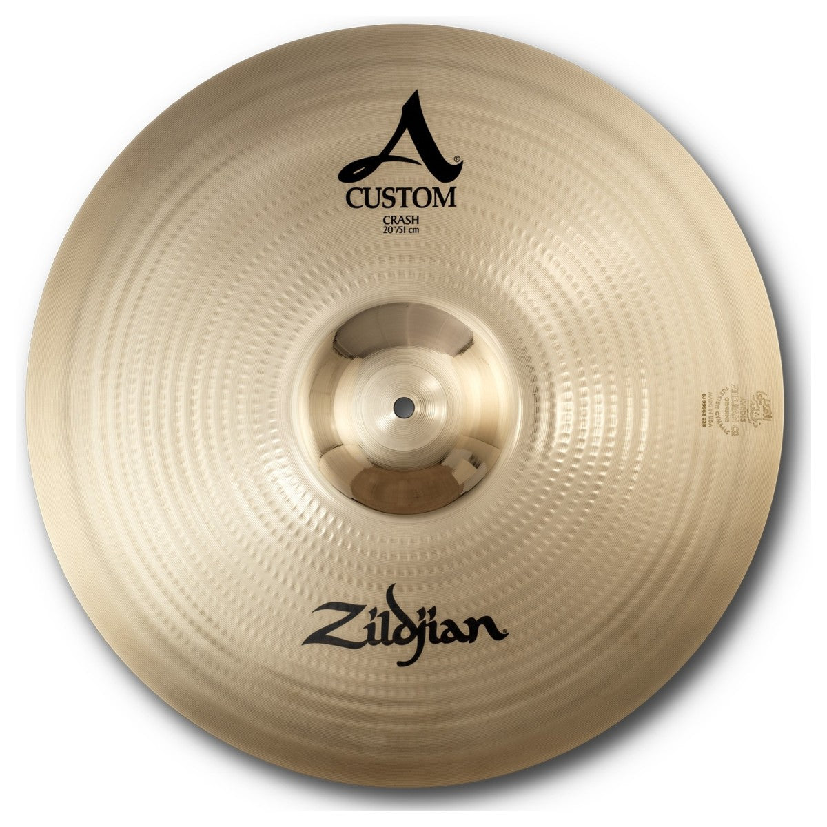 Cymbal Zildjian A Custom 20'', Crash, Brilliant Finish
