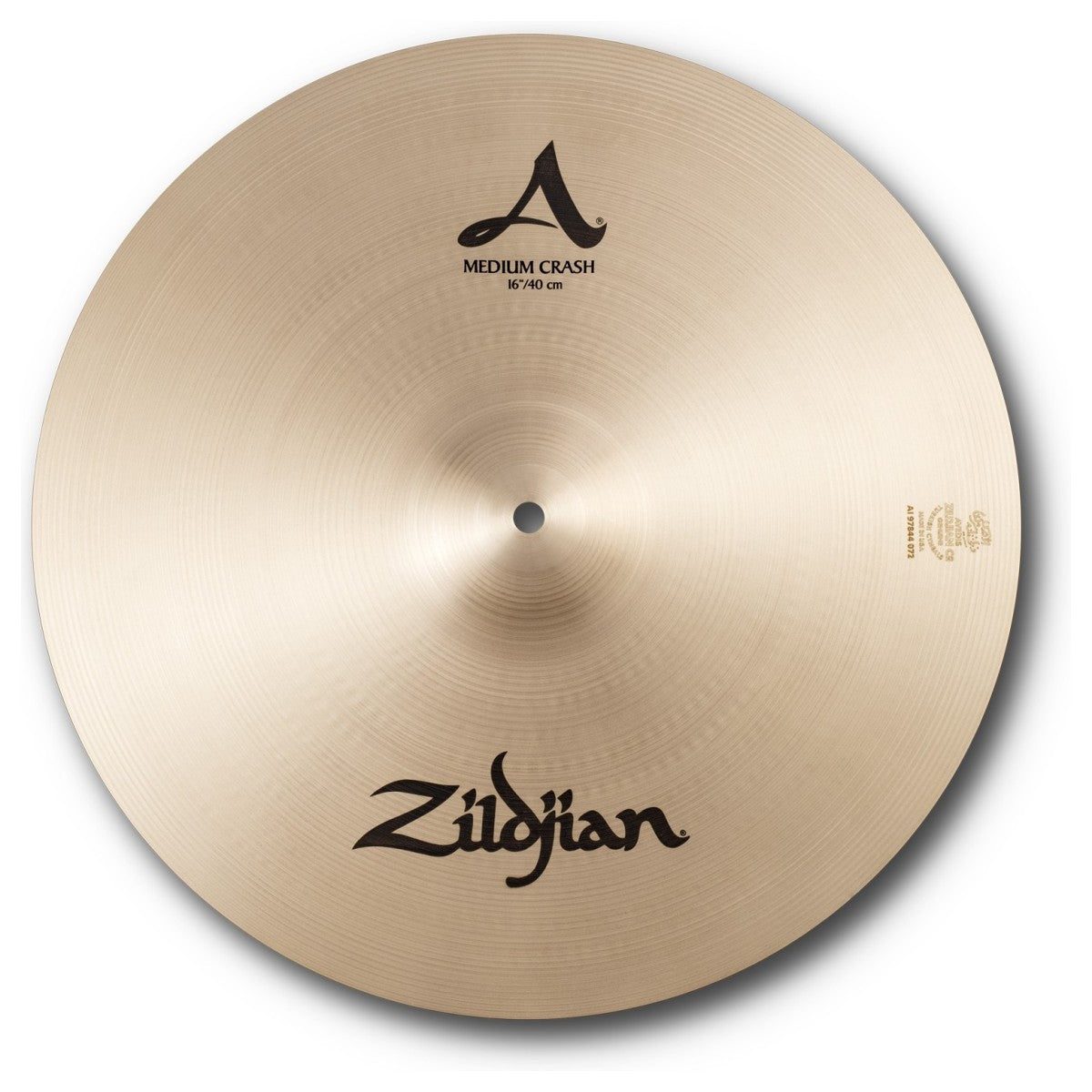 Cymbal Zildjian AO240 A 16'', Medium Crash, Traditional Finish