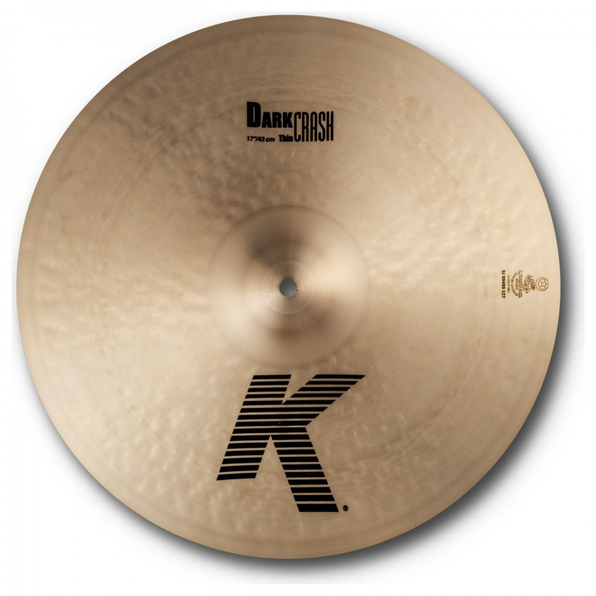Cymbal Zildjian K 17'', Thin Dark Crash