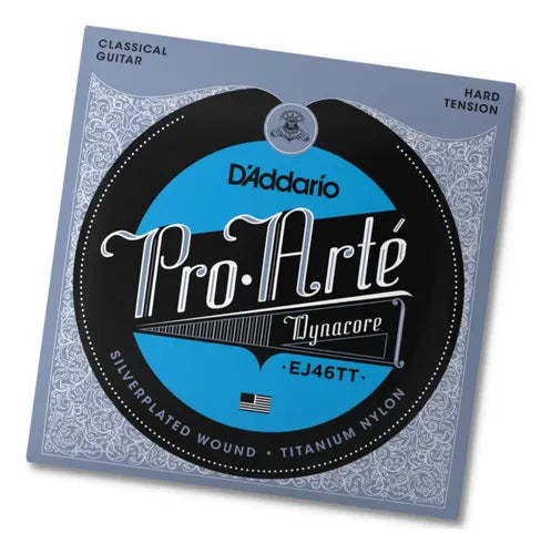 Dây Guitar Classic D'Addario EJ46TT Dynacore Titanium Hard