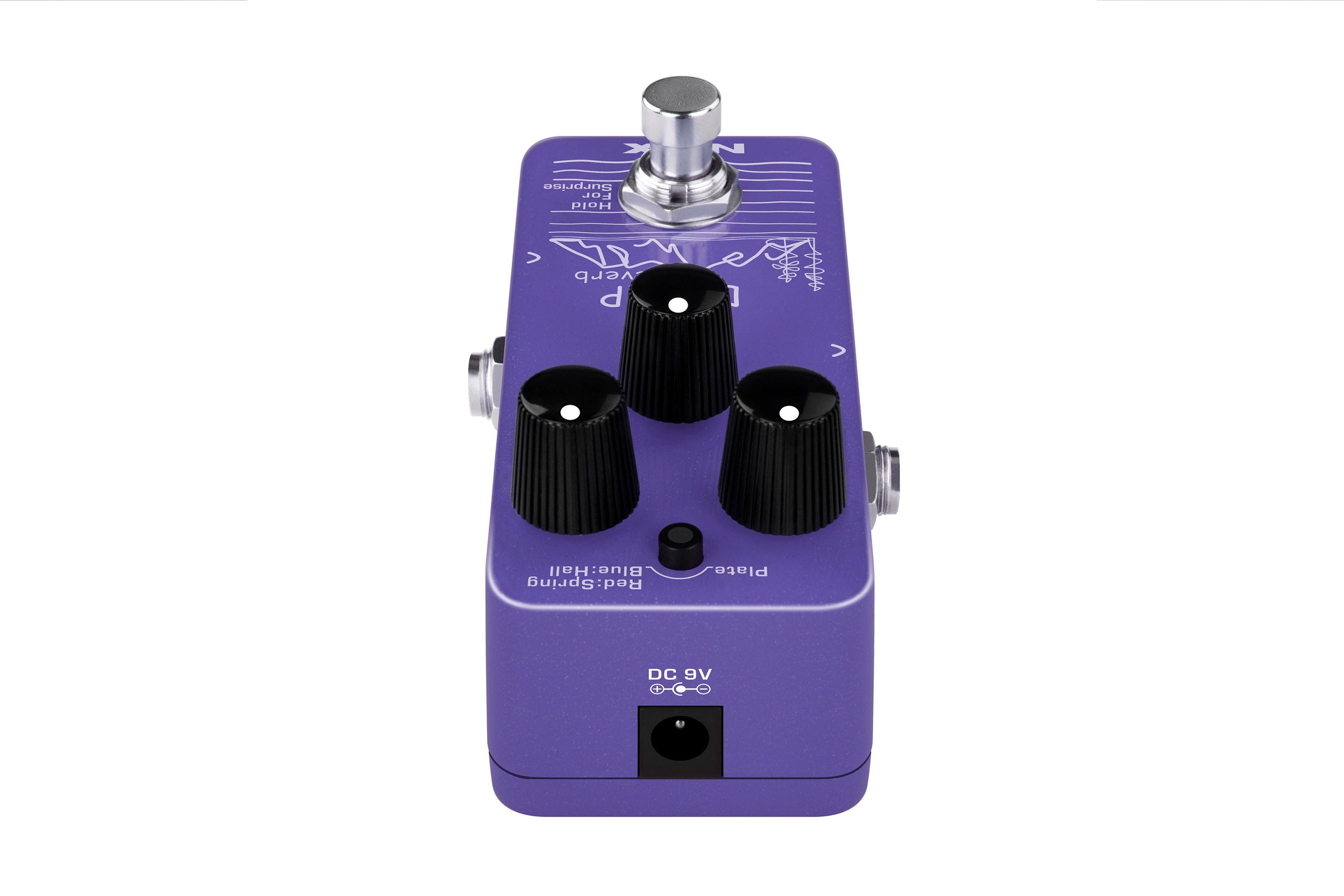 Pedal Guitar Nux Damp Reverb NRV3, 3 Reverb in a Mini Pedal