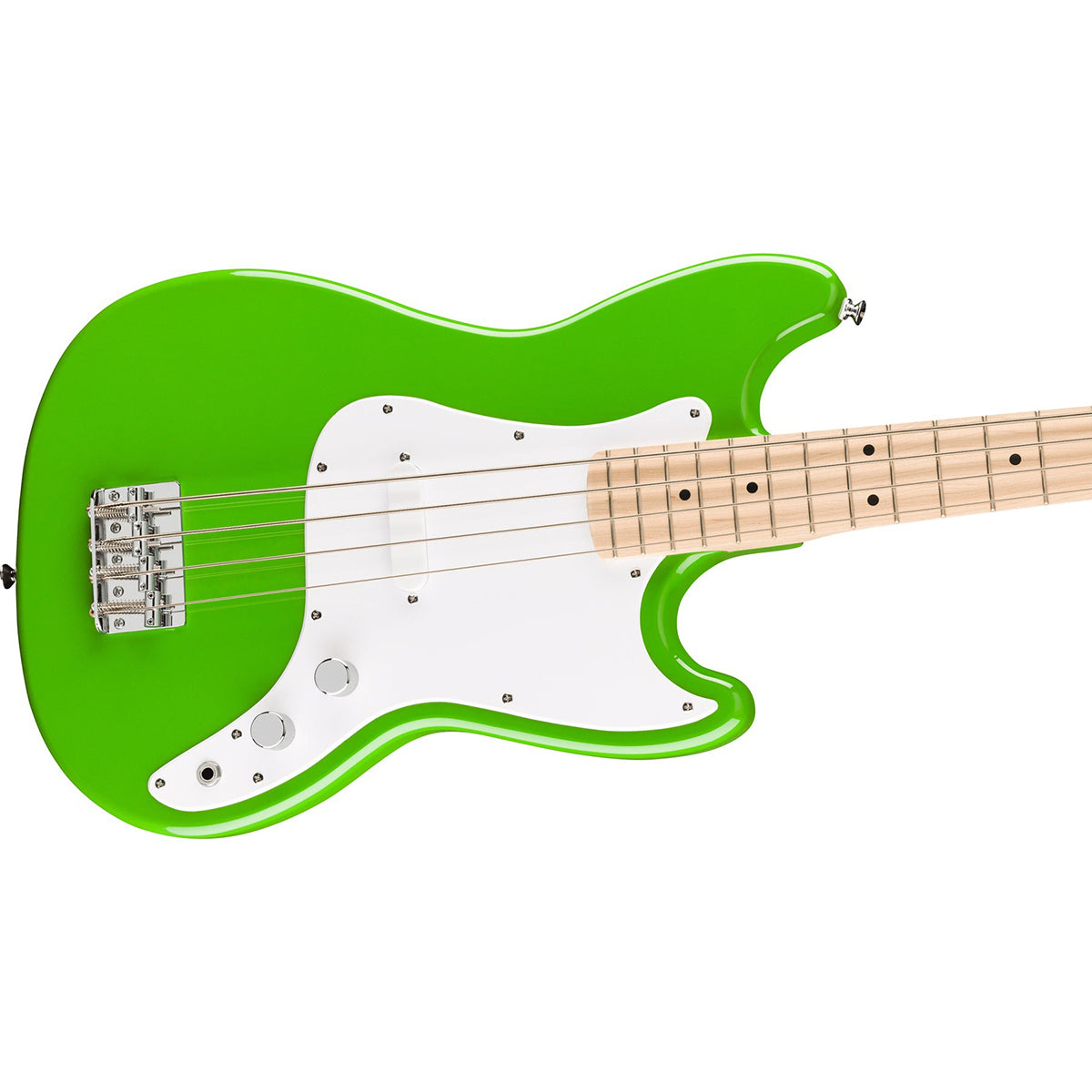 Đàn Guitar Bass Limited Edition Squier Sonic Bronco Bass, Maple Fingerboard, Lime Green, #0373802535
