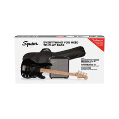 Đàn Guitar Bass Squier Affinity Precision Bass PJ Pack, Maple Fingerboard, Black, #0372981006