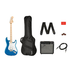 Đàn Guitar Điện Squier Affinity Stratocaster HSS Pack, Indian Laurel Fingerboard, Charcoal Frost Metallic, #0372821069