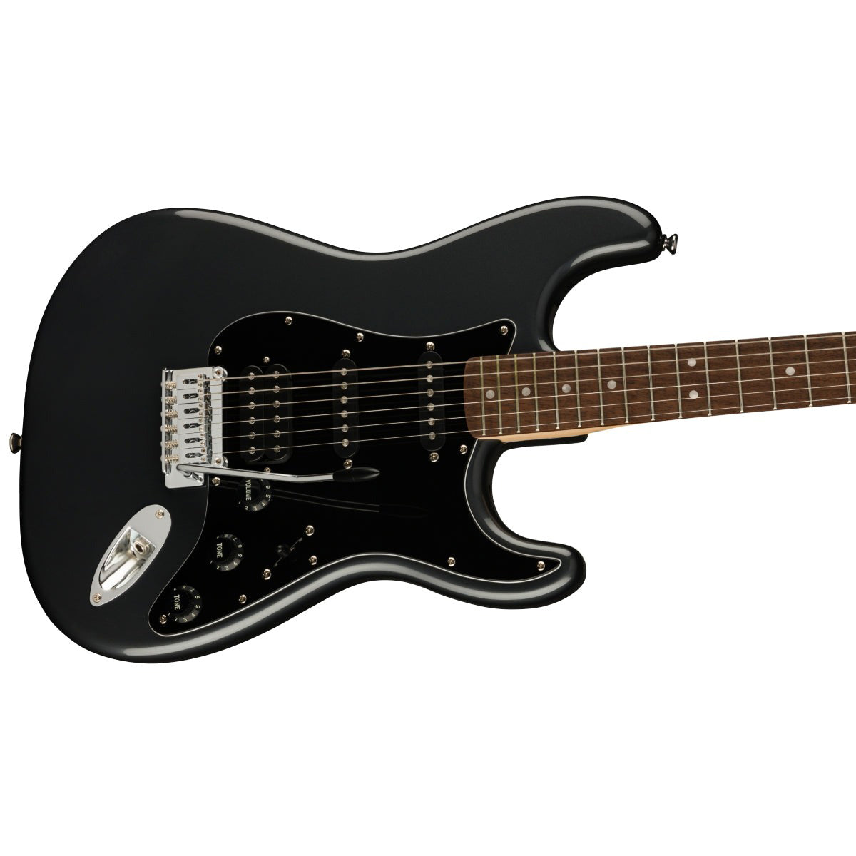 Đàn Guitar Điện Squier Affinity Stratocaster HSS Pack, Indian Laurel Fingerboard, Charcoal Frost Metallic, #0372821069