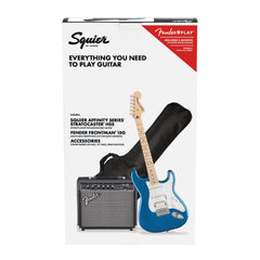 Đàn Guitar Điện Squier Affinity Stratocaster HSS Pack, Indian Laurel Fingerboard, Charcoal Frost Metallic, #0372821069