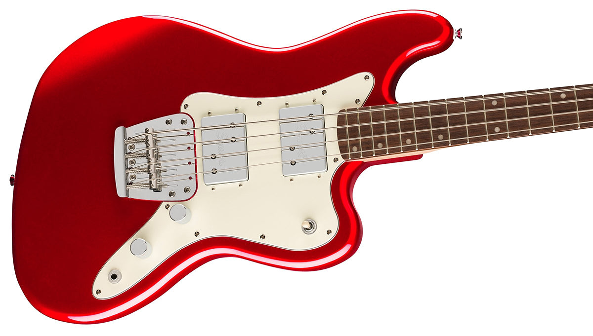 Đàn Guitar Bass Squier Limited Edition Paranormal Rascal Bass HH, Indian Laurel Fingerboard, Candy Apple Red, #0377108509