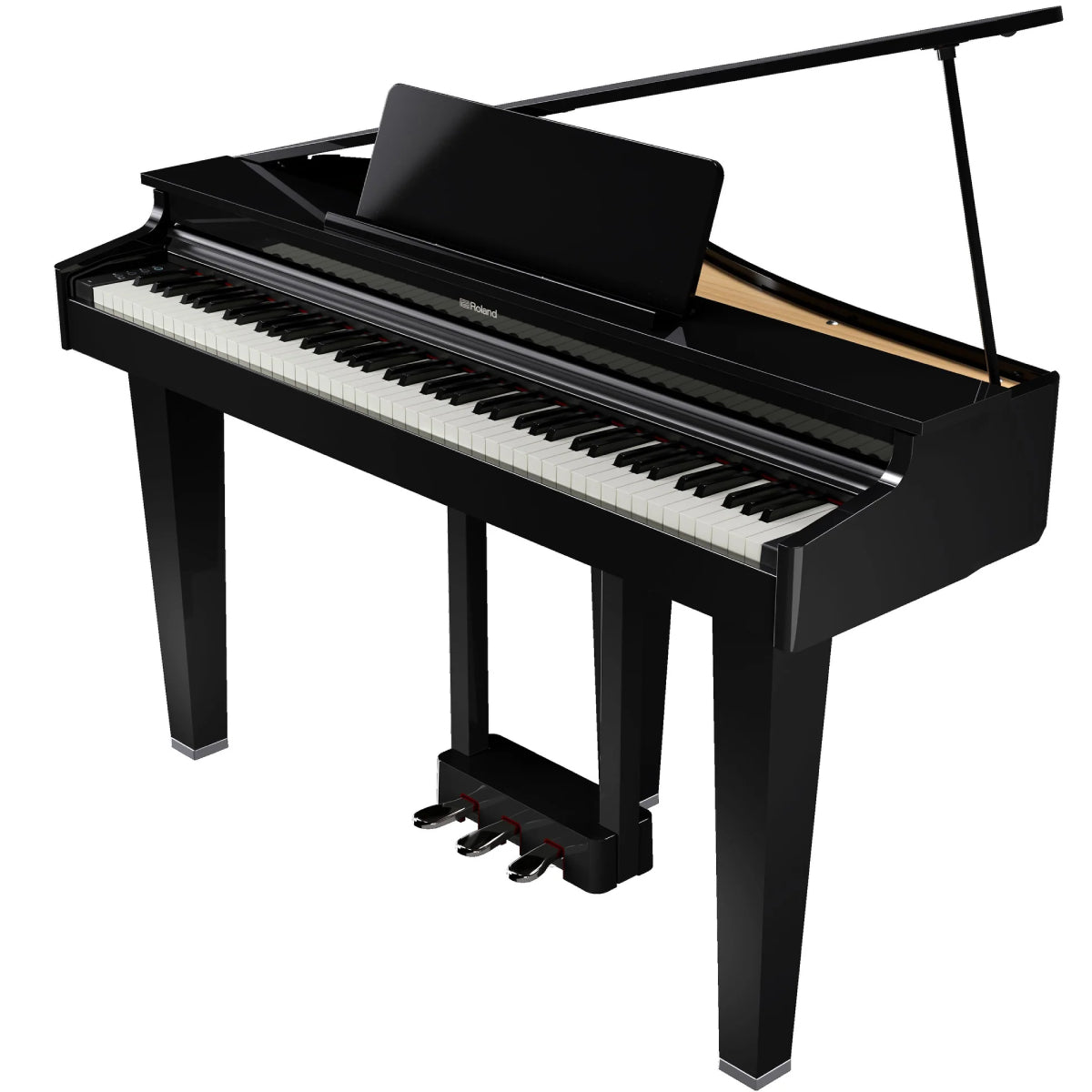 Đàn Grand Piano Roland GP-3, Polished Ebony