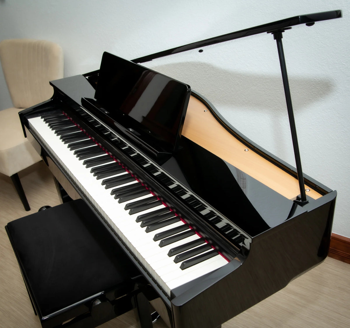 Đàn Grand Piano Roland GP-3, Polished Ebony