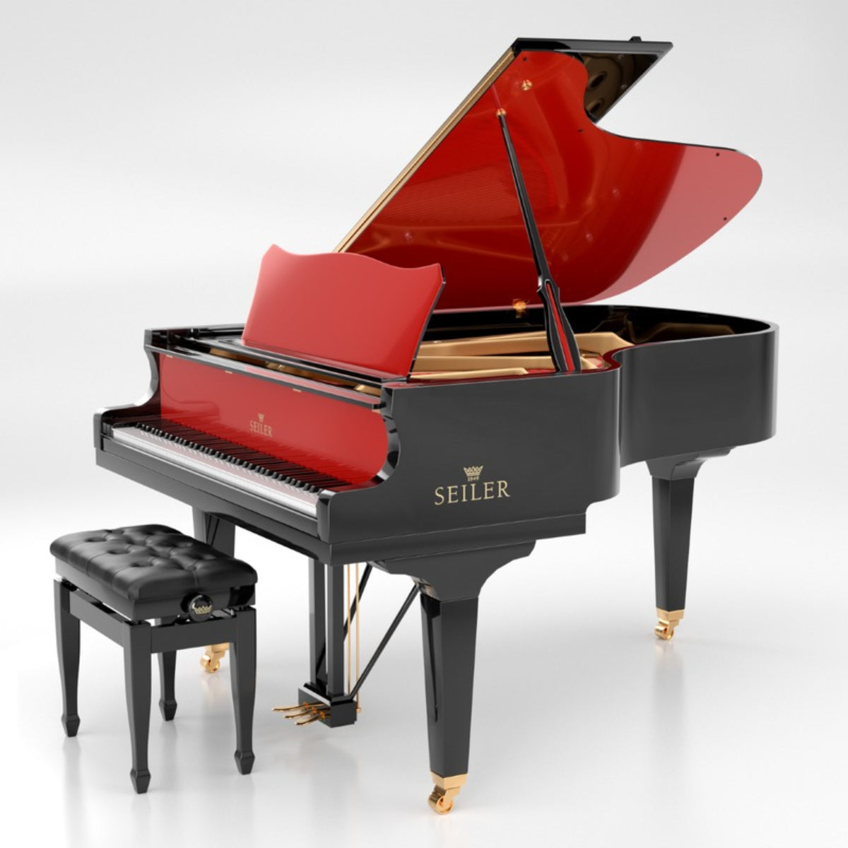 Đàn Grand Piano Seiler ED186ZF, Seiler Maestro Pro